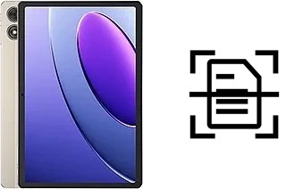 Numériser un document sur un Tecno Megapad