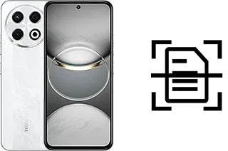 Numériser un document sur un Tecno Spark 30 Pro