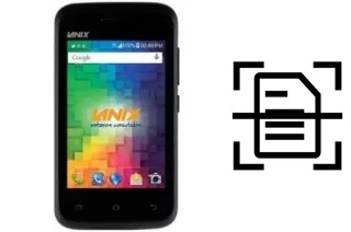 Numériser un document sur un Telcel Lanix Ilium X100
