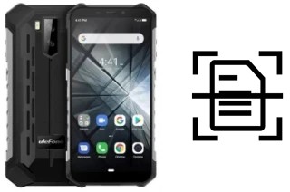 Numériser un document sur un Ulefone Armor X3