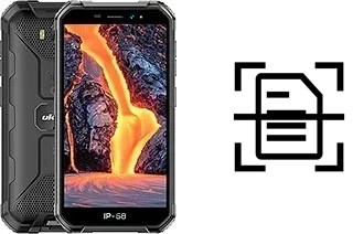 Numériser un document sur un Ulefone Armor X6 Pro