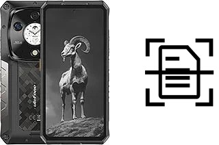 Numériser un document sur un Ulefone Armor 28 Pro