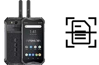 Numériser un document sur un Ulefone Armor 3WT