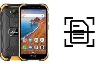 Numériser un document sur un Ulefone Armor X6