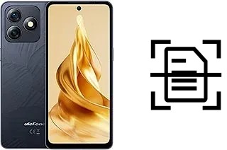 Numériser un document sur un Ulefone Note 18 Pro