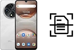 Numériser un document sur un Umidigi G100A