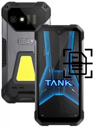 Numériser un document sur un Unihertz 8849 Tank Mini 1