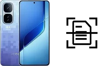Numériser un document sur un vivo iQOO Neo10 Pro+ (China)