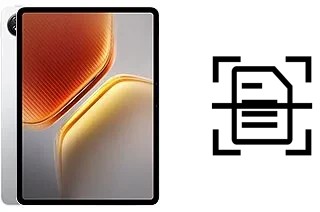Numériser un document sur un vivo IQOO Pad5