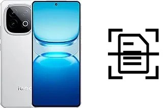 Numériser un document sur un vivo iQOO Z10 Turbo