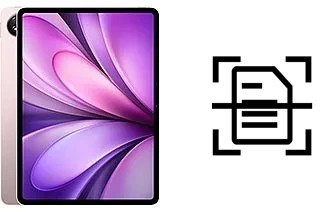 Numériser un document sur un vivo Pad5
