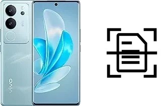 Numériser un document sur un vivo S17 Pro