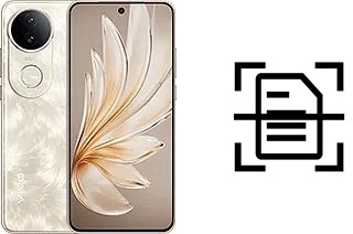 Numériser un document sur un vivo S20