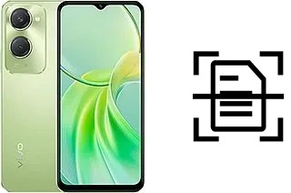 Numériser un document sur un vivo T3 Lite