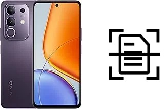 Numériser un document sur un vivo T4x