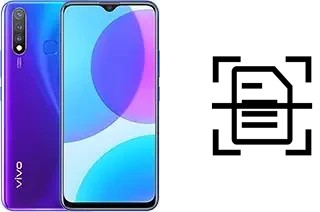 Numériser un document sur un vivo U3