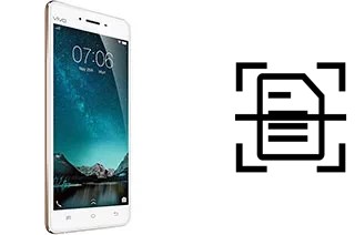 Numériser un document sur un vivo V3Max