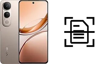 Numériser un document sur un vivo V50 Lite 4G