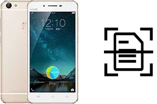 Numériser un document sur un vivo X6Plus