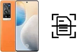 Numériser un document sur un vivo X60 Pro+ 5G