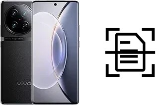 Numériser un document sur un vivo X90 Pro