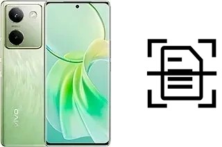 Numériser un document sur un vivo Y100 (China)