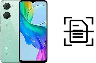 Numériser un document sur un vivo Y18e