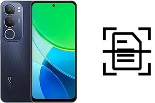 Numériser un document sur un vivo Y19s