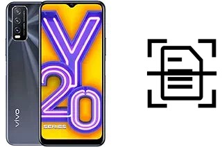 Numériser un document sur un vivo Y20i