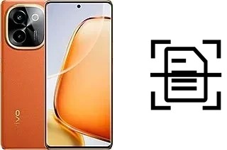 Numériser un document sur un vivo Y200 (China)