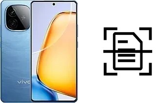 Numériser un document sur un vivo Y200 GT