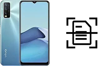 Numériser un document sur un vivo Y20s