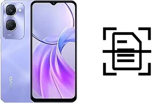 Numériser un document sur un vivo Y28s