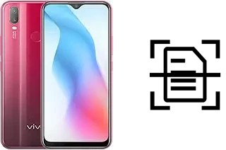 Numériser un document sur un vivo Y3 Standard