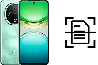 Numériser un document sur un vivo Y300 (China)