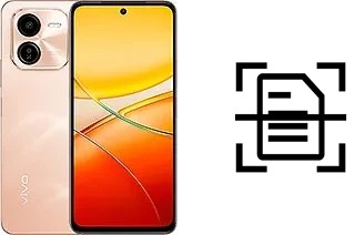 Numériser un document sur un vivo Y200+