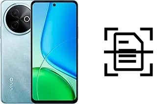 Numériser un document sur un vivo Y39