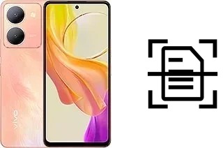 Numériser un document sur un vivo Y77t