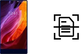 Numériser un document sur un VKworld Mix Plus