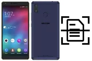 Numériser un document sur un Walton Primo GM3+