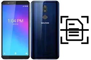 Numériser un document sur un Walton Primo R5+