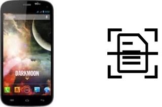 Numériser un document sur un Wiko Darkmoon