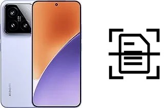 Numériser un document sur un Xiaomi 15