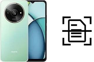 Numériser un document sur un Xiaomi Redmi A3x