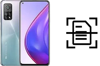 Numériser un document sur un Xiaomi Mi 10T Pro 5G