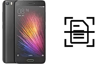 Numériser un document sur un Xiaomi Mi 5