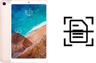 Numériser un document sur un Xiaomi Mi Pad 4 Wi-Fi