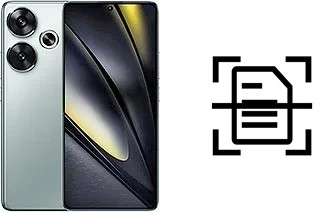 Numériser un document sur un Xiaomi Poco F6