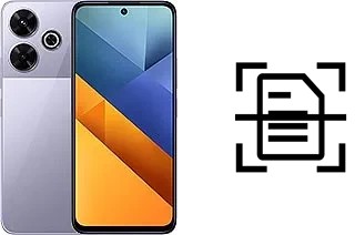 Numériser un document sur un Xiaomi Poco M6 4G