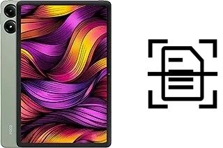 Numériser un document sur un Xiaomi Poco Pad 5G